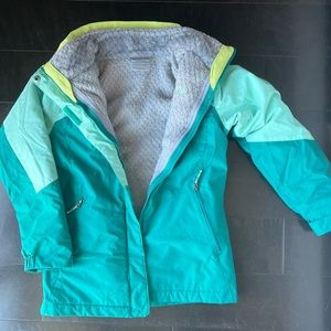 Columbia ski jacket - 3 piece. Girls 10/12 (M)